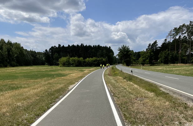 Baulicher Radweg Baulicher Radweg